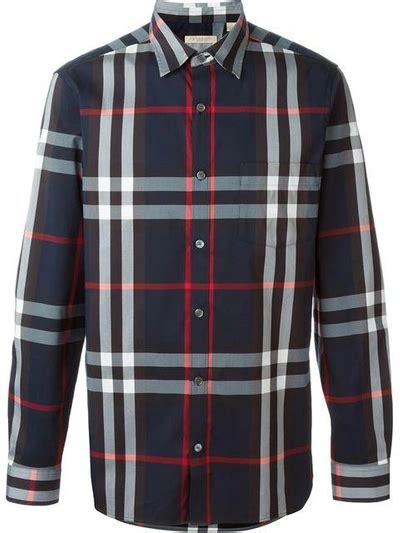 Burberry Salwick Check Cotton Sport Shirt 